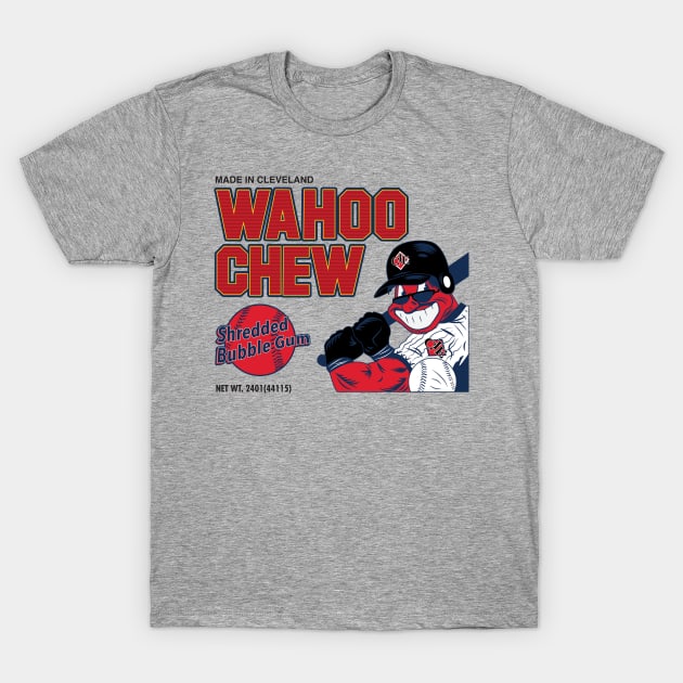 Wahoo Chew Bubblegum T-Shirt by DeepDiveThreads